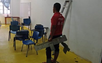PROSES PEMINDAHAN PENGHAWA DINGIN UNTUK KE KAMPUS BAHARU