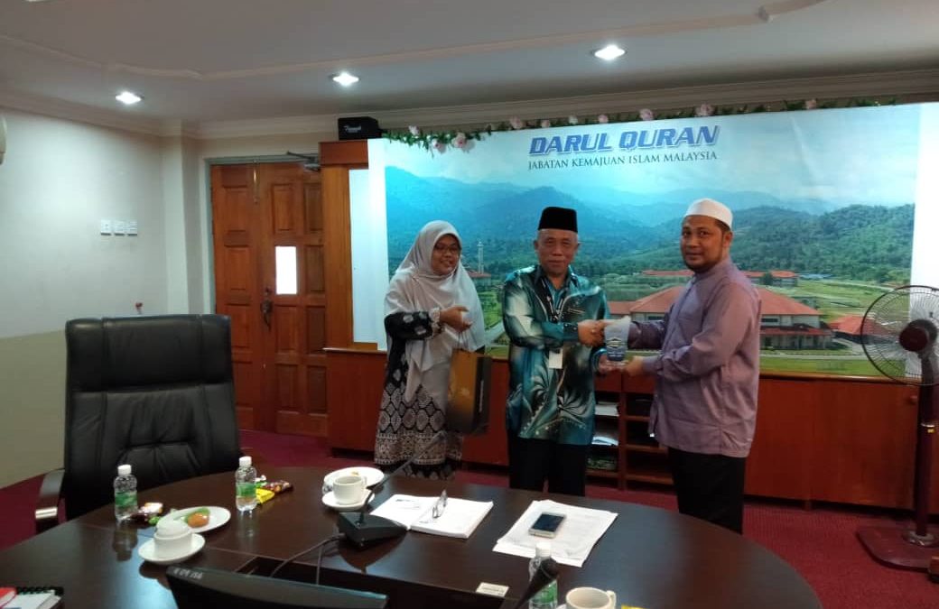LAWATAN KERJA CEO KKYT KE DARUL QURAN JAKIM