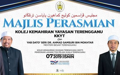 MAJLIS PERASMIAN KKYT OLEH MB TERENGGANU