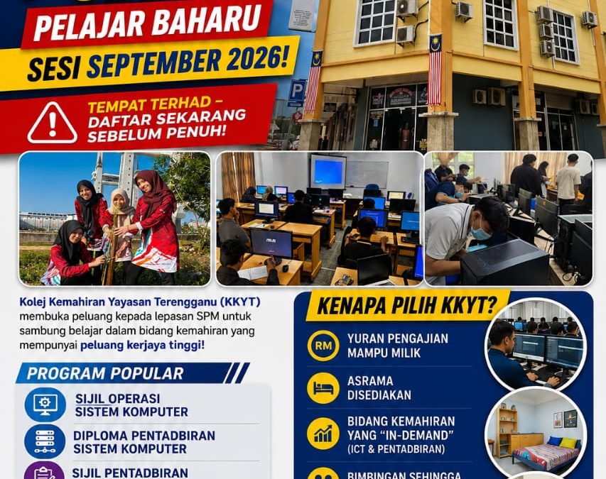 AMBILAN SEGERA – SESI SEPTEMBER 2026!